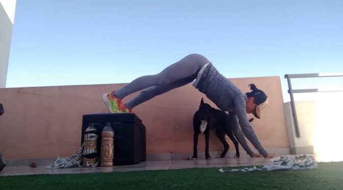 MARÍA MARTA GAITÁN; «YO ME QUEDO Y ENTRENO EN CASA»
