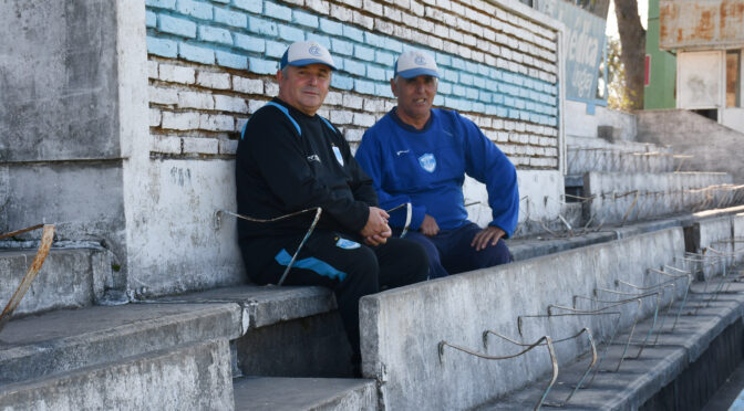 «MATE» Y «BIDÓN», LOS QUE SIEMPRE ESTÁN EN GIMNASIA