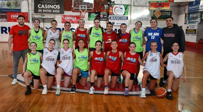 INTENSO ENTRENAMIENTO DE LA PRE SELECCIÓN DE U15