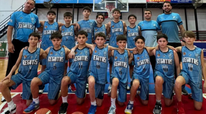 REGATAS URUGUAY, CON SU U12, BUSCA SU 2º TÍTULO NACIONAL DEL AÑO