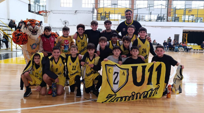 ZANINETTI DEBUTA EN LA LIGA FEDERAL FORMATIVA U11