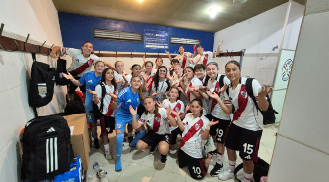 JAZMIN, CON SU RIVER, ESTÁN EN LA FINAL DE LA FIESTA CONMEBOL EVOLUCIÓN