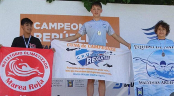 SANTIAGO VIÑIESKY DOBLE CAMPEÓN NACIONAN EN EL REPÚBLICA DE SAN JUAN