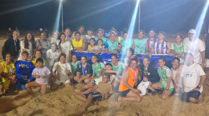 “LAS DE SIEMPRE” GANARON EN EL FÚTBOL PLAYA DE LA ISLA DEL PUERTO