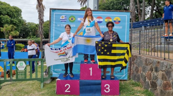 LOS ATLETAS ENTRERRIANOS COPARON LOS PODIOS EN MONTEVIDEO