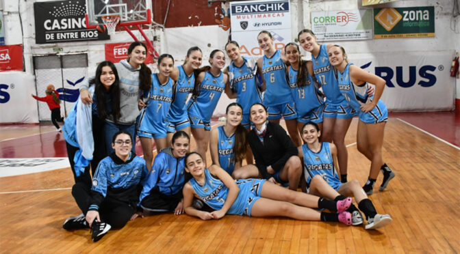 LA U15 DE REGATAS URUGUAY BUSCARÁ LAS SEMIS DE LA LIGA FEDERAL FORMATIVA