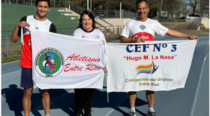 MIRTA CASSE, DAMIÁN ROMERO Y DANIEL DUTRA AL NACIONAL MASTER