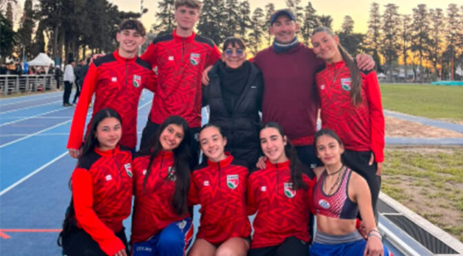 LOS ATLETAS DEL CEF Nº 3 EN EL 59º NACIONAL U18 DE VENADO TUERTO