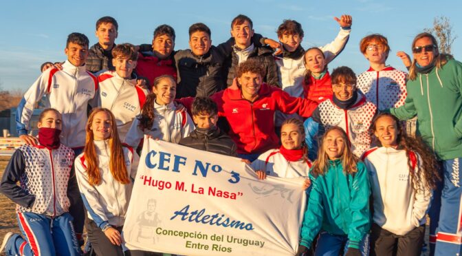 ATLETAS DEL CEF Nº 3 EN LA COPA NACIONAL DE CLUBES U20